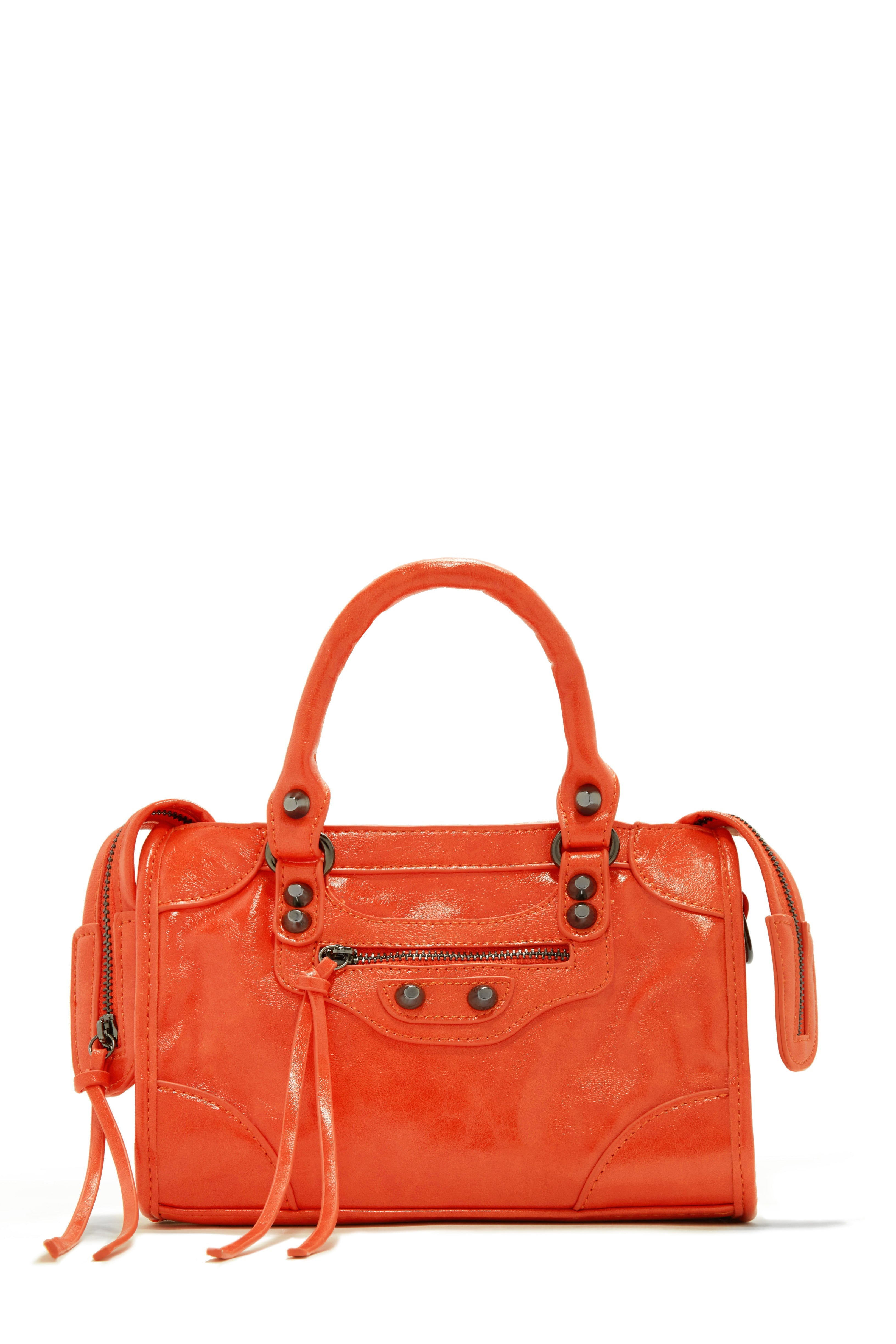 Natalie Crossbody Shoulder Bag - Orange