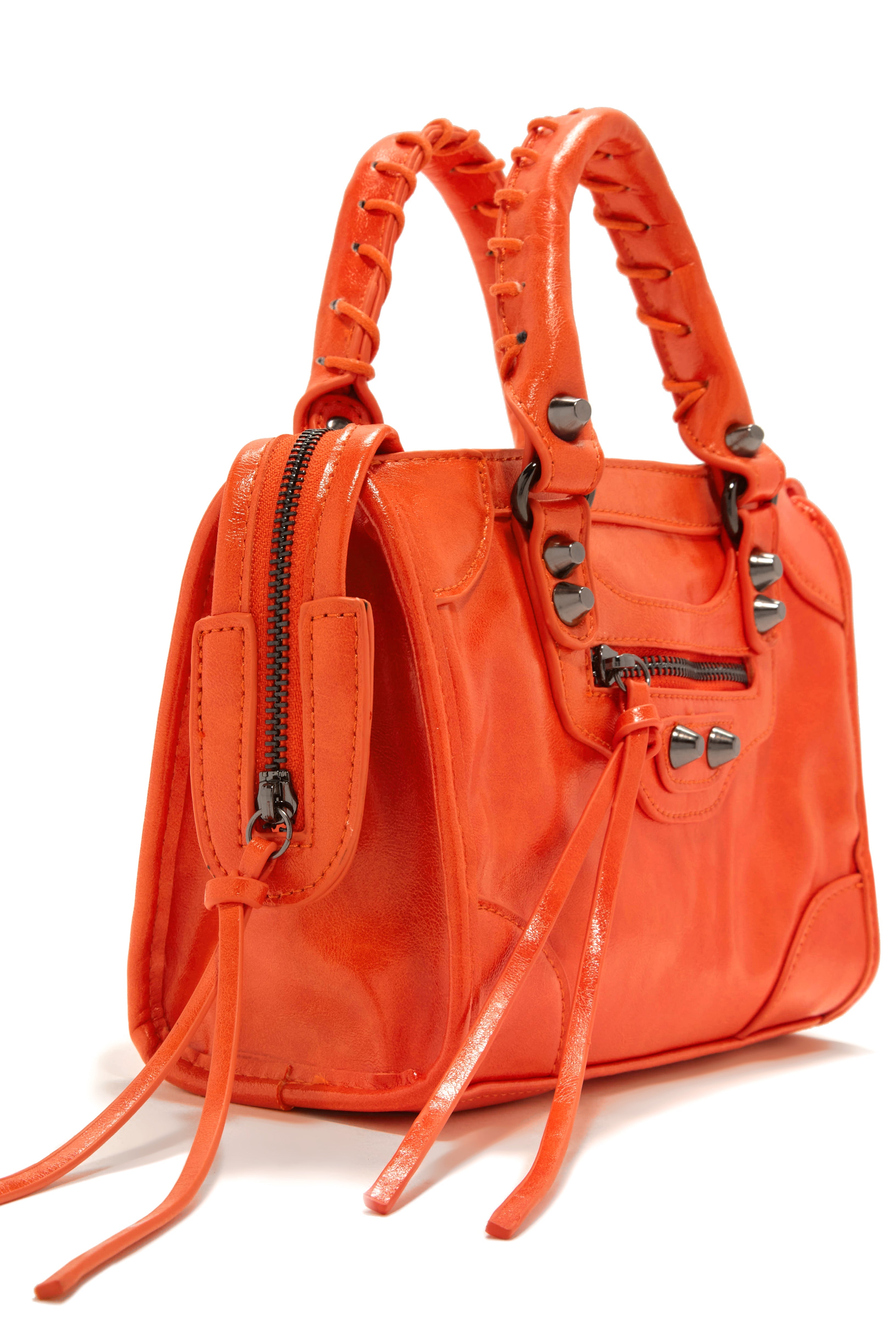 Natalie Crossbody Shoulder Bag - Orange
