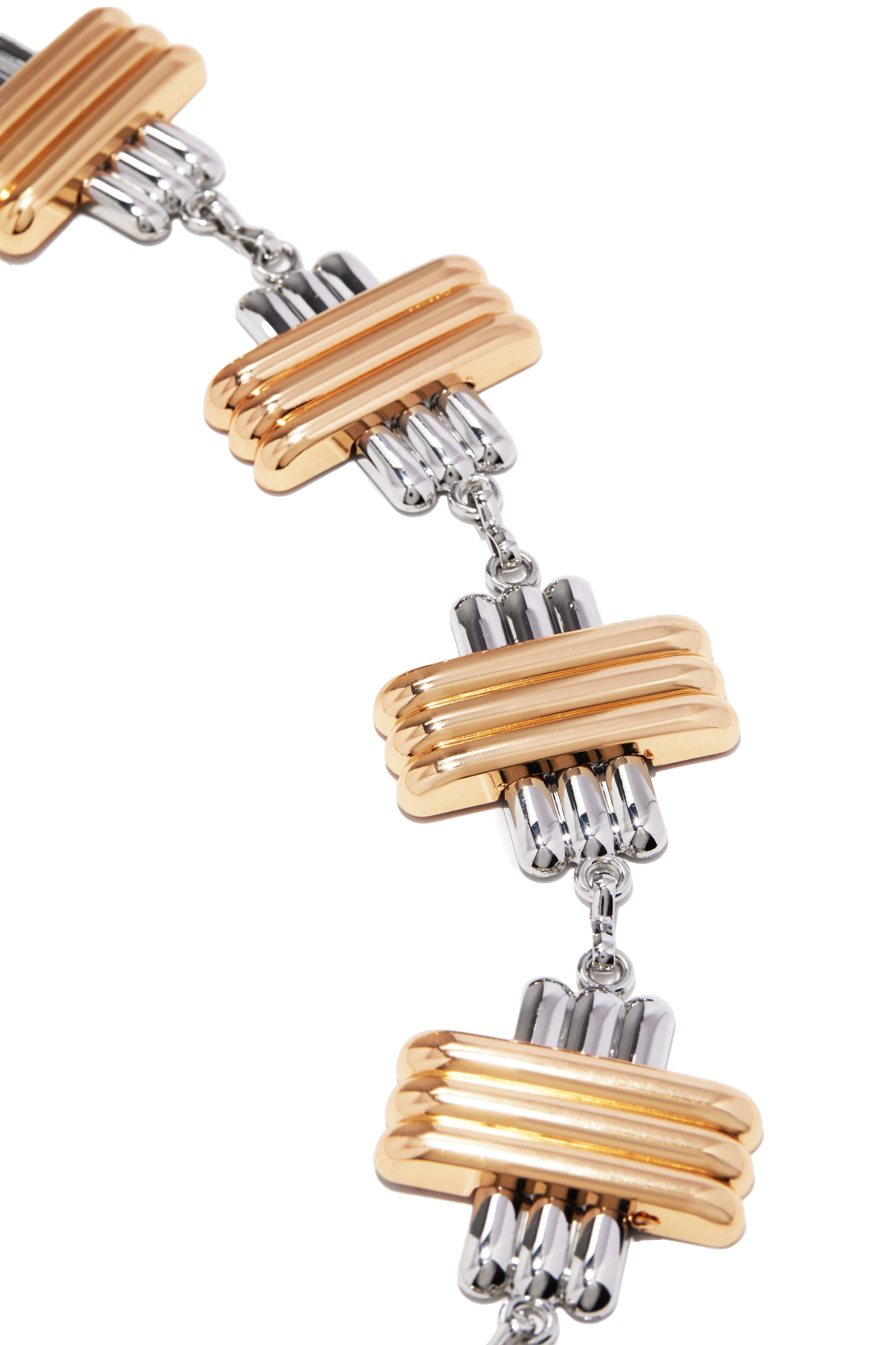 Cheyenne Pendant Chain Belt - Silver